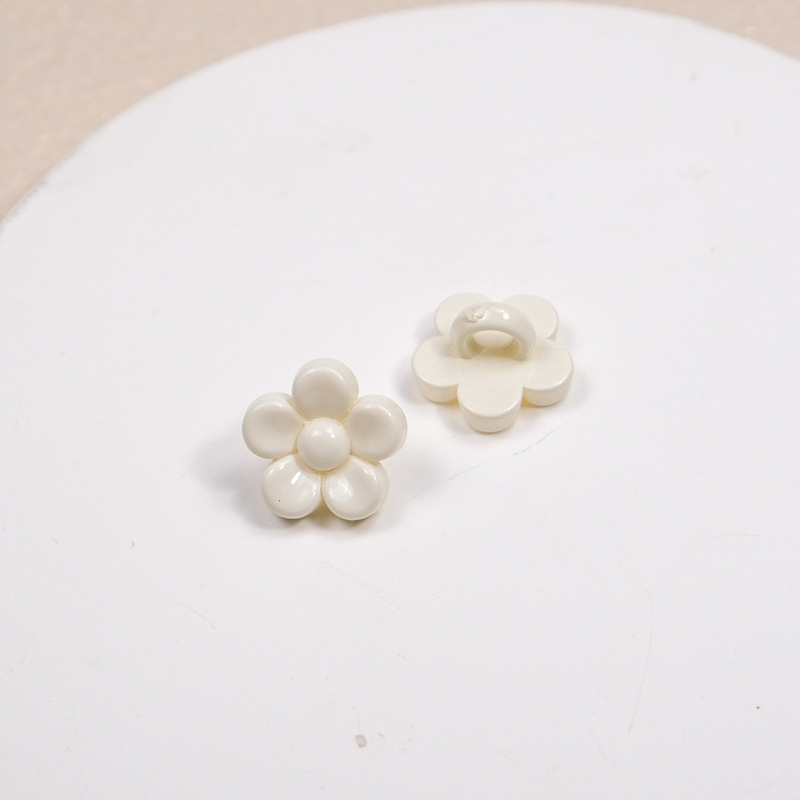 烤漆背孔扣子花朵珠小花包挂隔珠串散珠手机链条手链diy饰品配件|undefined