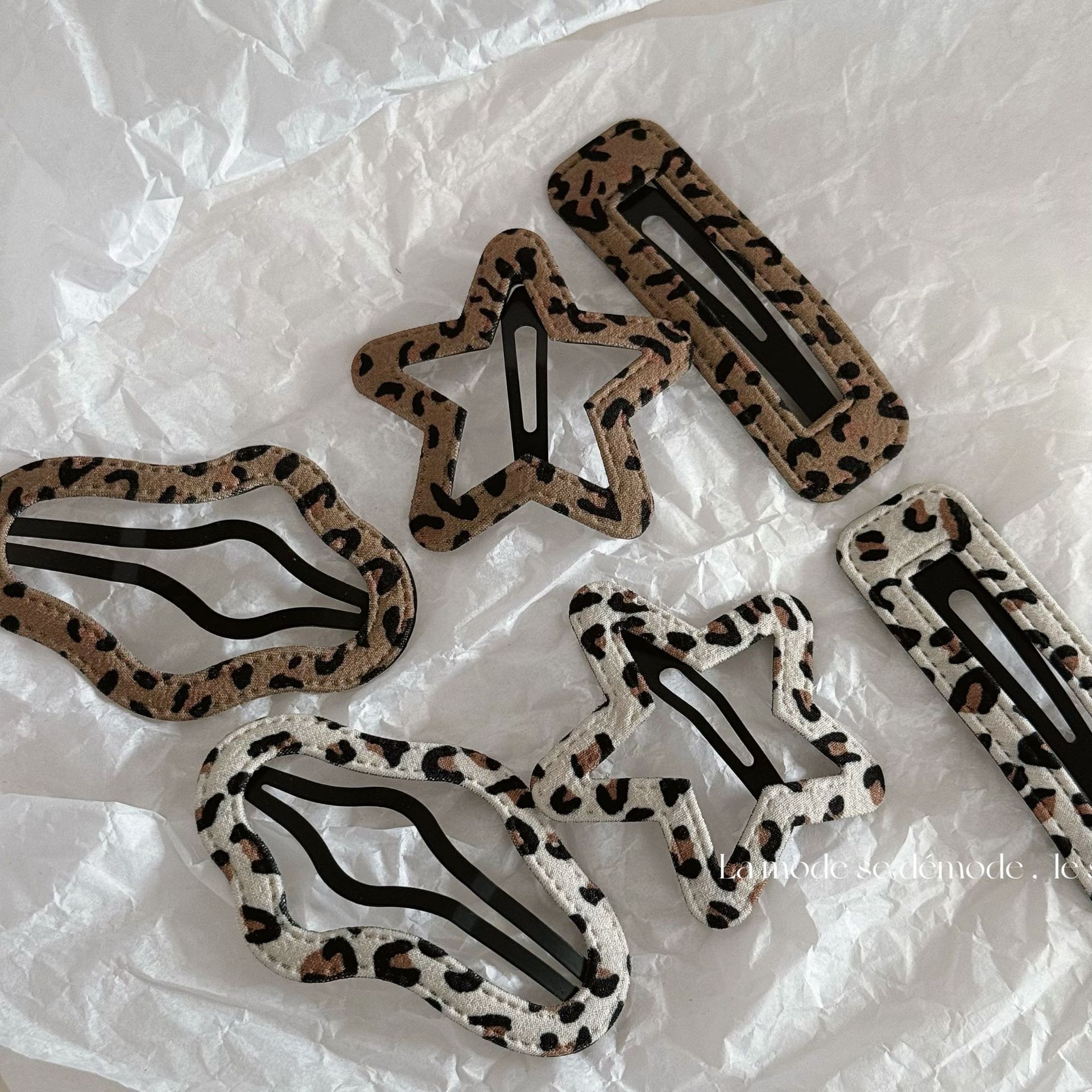 ヘアクリップ｜雲・星型・サイドバング・ヘアクリップ・新作・質感