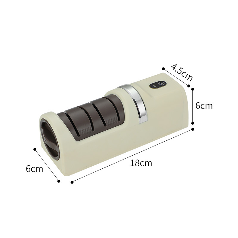 전동칼갈이 - 오프화이트(충전이 편리함)