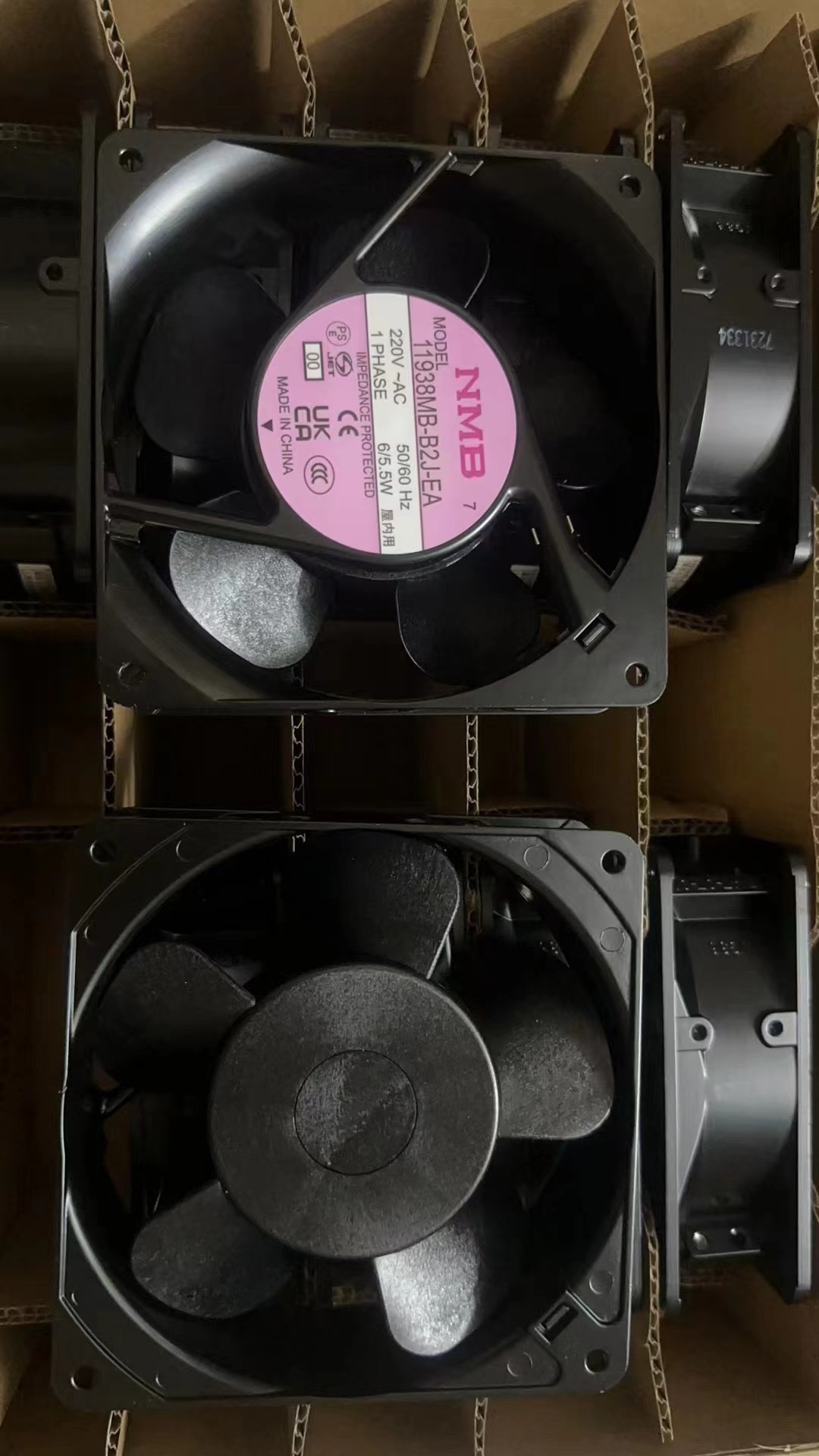 全新原装NMB 11938MB-B2J-EA 220V 6/5.5W 12厘米金属框散热风扇