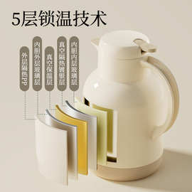 CSF9Jeko保温壶家用保暖水壶开水热水瓶女学生宿舍茶瓶茶壶小型大