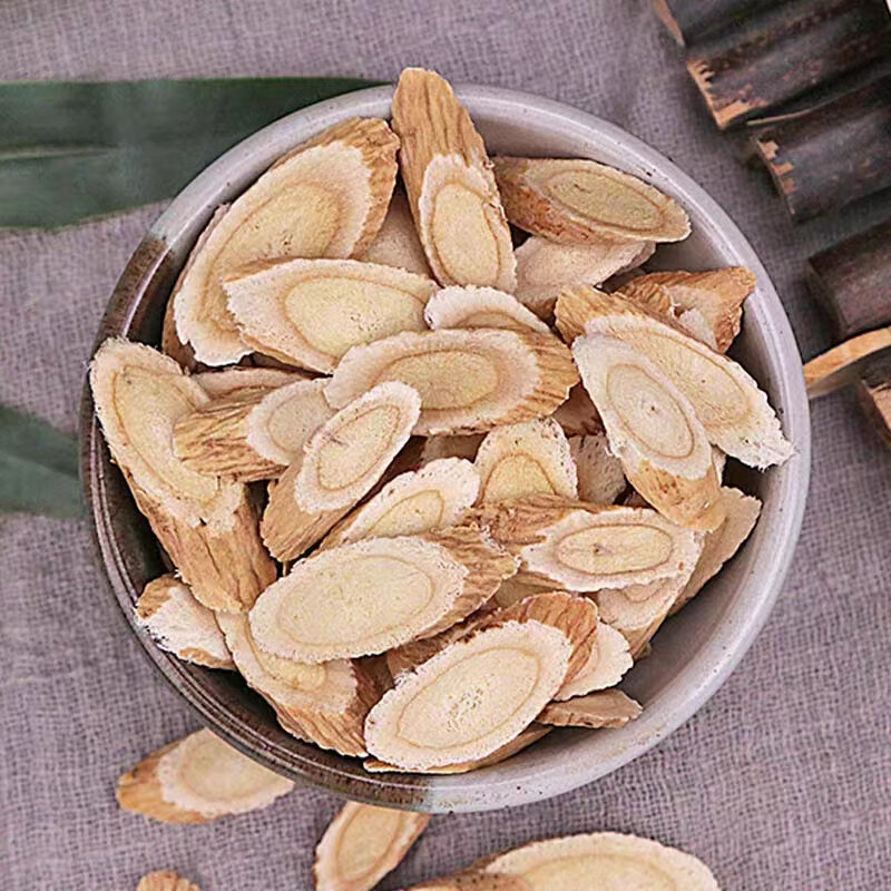 Premium Astragalus Root Slices Huang Qi 500g Gansu Dried Huang Qi Tea and Decoction Herb preparation