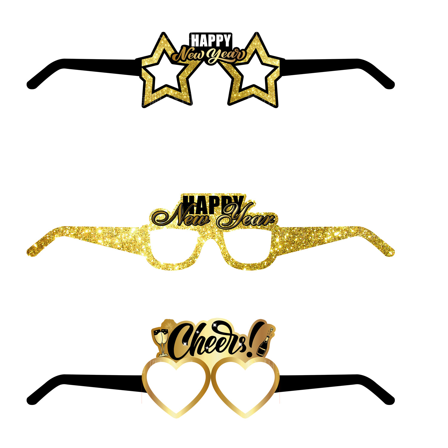 New Year Paper Party Costume Props 1 Piece display picture 1