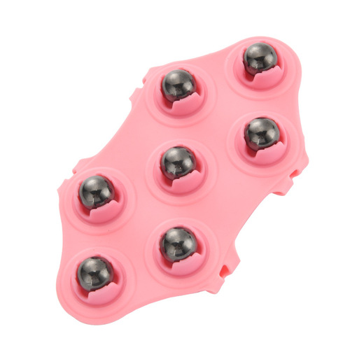 Dragon Ball Massager Magnet Rolling Ball Meridian Scorpion Brush Leg Muscle Relaxation Rubber Belly Slim Waist Magic Device