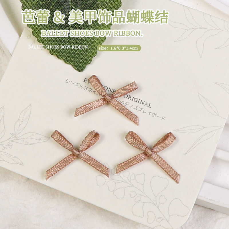 Accesorios de arco de uñas pieza de uñas accesorios de arco DIY tela de encaje mariposa decoraciones de uñas