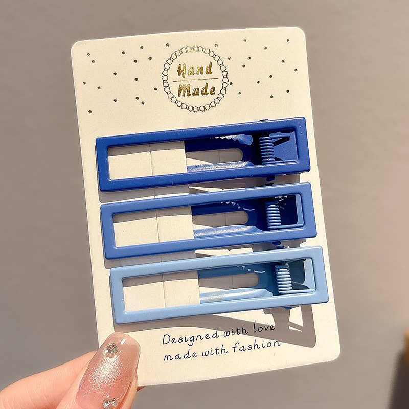 2025 nueva horquilla de dopamina de verano linda horquilla de flequillo de todo fósforo niña coreana pinza lateral accesorios para el cabello sombreros