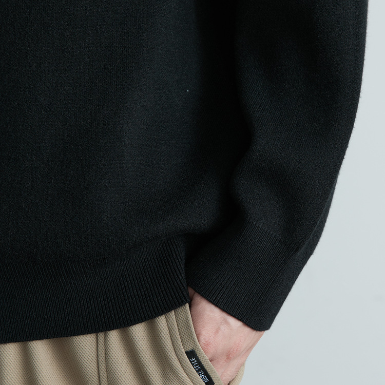Men's Clothing wo piece shirt collar men's sweater 2024 autumn and winter new fashion tops sweaters knitted sweaters men_voghion.com