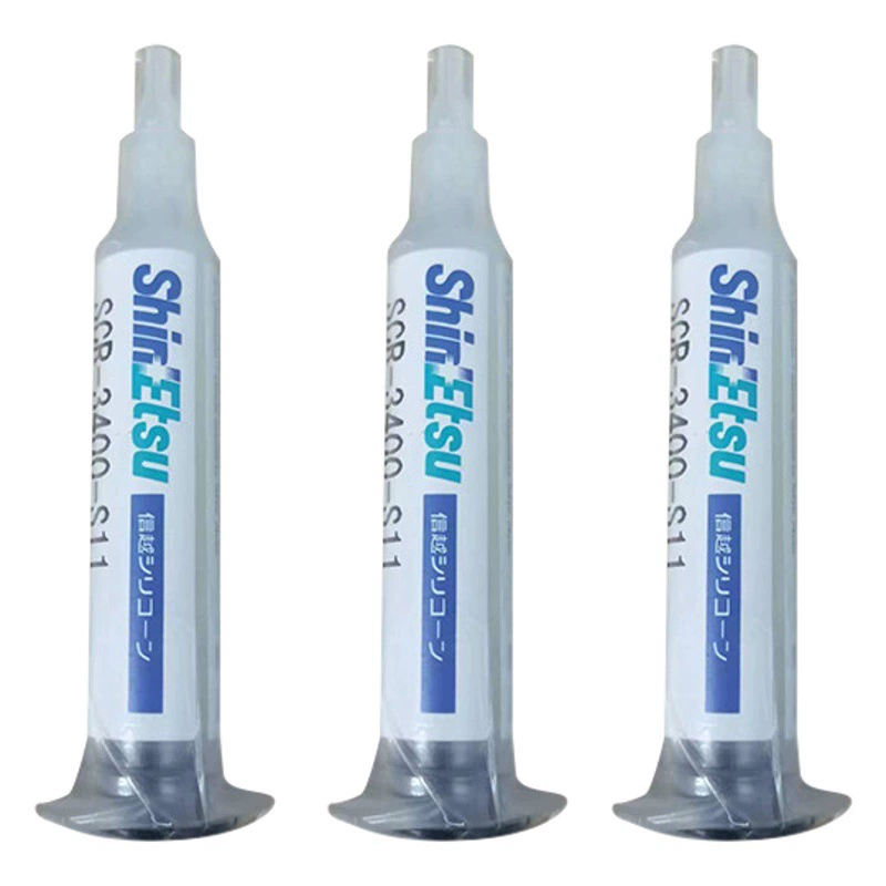 Xinyue светодиодный чип твердый кристаллический клей SCR-3400-S11 изоляционный клей белый силикон высокая теплопроводность твердый кристаллический клей
