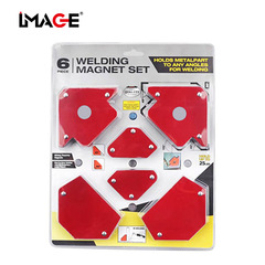 6pc Strong Magnetic Welding Positioner, Welding Assistant Bracket, Magnetic Iron, Right-Angle Magnet, Oblique Multi-Angle Magnet