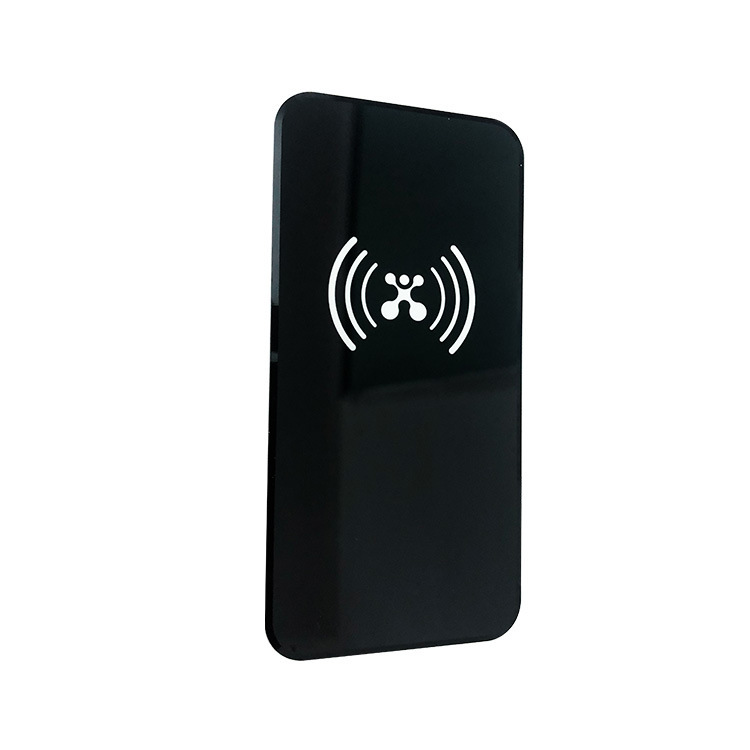 医疗设备开机触摸茶色镜片半透明光亚克力面板镜片加硬防刮pc面板