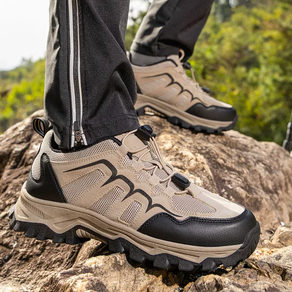 2026 Spring New Cross-Border Outdoor Sports Hiking Shoes Large Size Breathable Sports Shoes Couples Outdoor Hiking Shoes