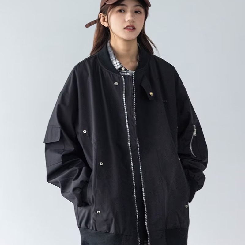 Retro baseball jacket