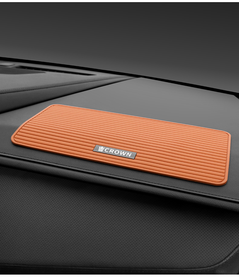 Suitable for 22 Toyota Crown Land Placement Car Anti-slip Pad Car Ornaments Central Control Instrument Panel Car Storage Pad
