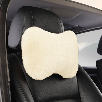 Waist support – Car Waist Pillow - beige-1-headrest