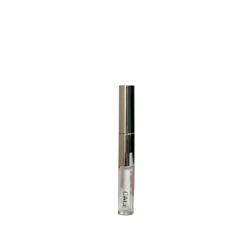 CACE plata roja fluente doble brillo labial mate brillo labial doble uso de brillo labial transparente verano vidrio de agua