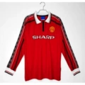 Long sleeves; 1998/99 season manchester l home court