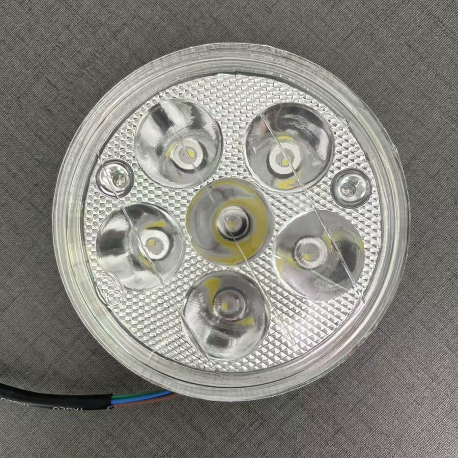 Lámpara delantera LED de motocicleta Lámpara del príncipe Lámpara de luz alta y baja