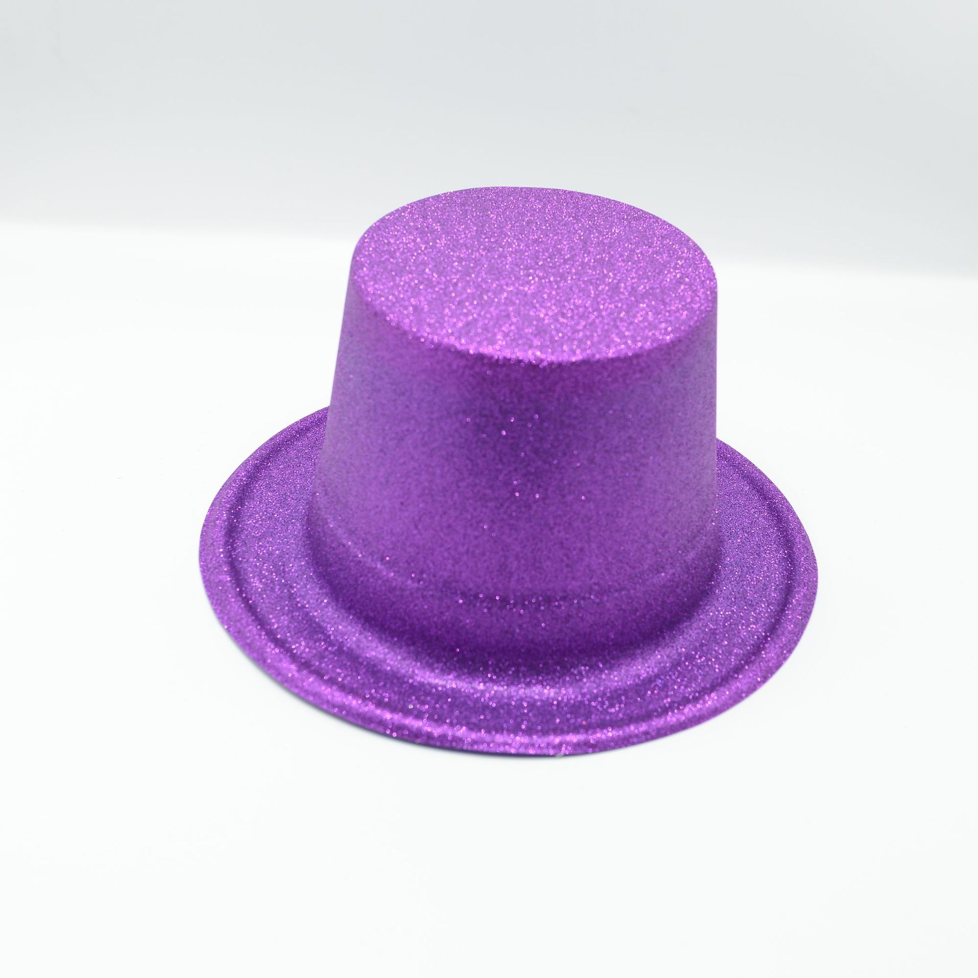 Ventas transfronterizas de sombreros festivos, sombreros de fiesta, sombreros de plástico, sombreros de tela, oro de PVC directo