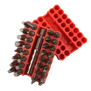 Hot Sale 33pc piece set batch head set special-shaped screwdriver screwdriver screwdriver head electric screwdriver accessories set special price