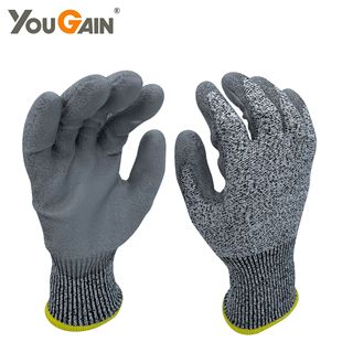 Wholesale Anti-Cut Nitrile Pu Dipped Labor Protection Gloves Anti-Oil Anti-Slip Anti-Cut Labor Rubber Work Gloves