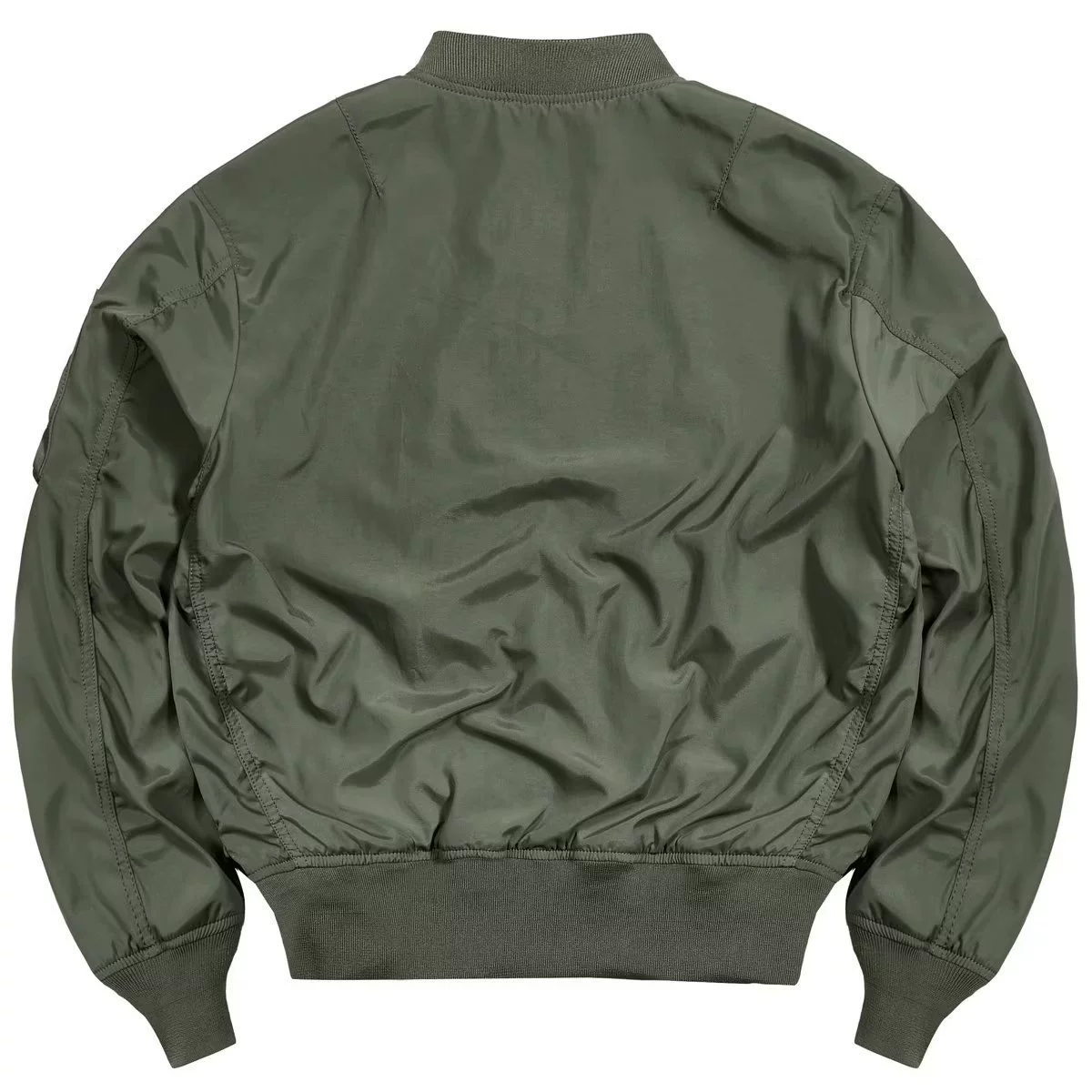 Мужская бейсбольная куртка‑бомбер, повседневная, M–3XL, зелёная/чёрная