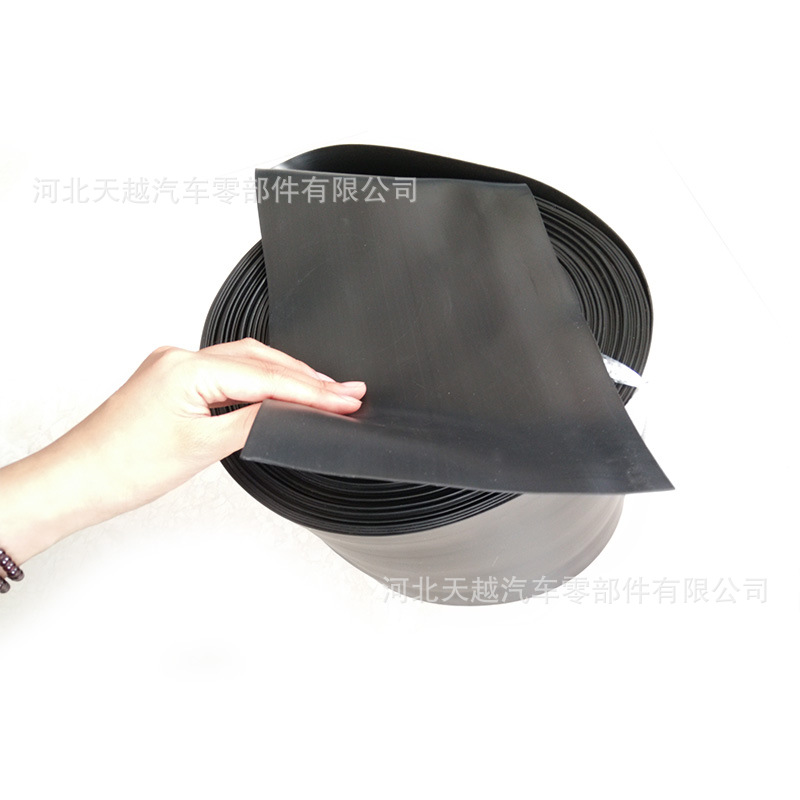 弹性体挤出橡胶板TPE TPV平板密封条长方形矩形耐低温胶条