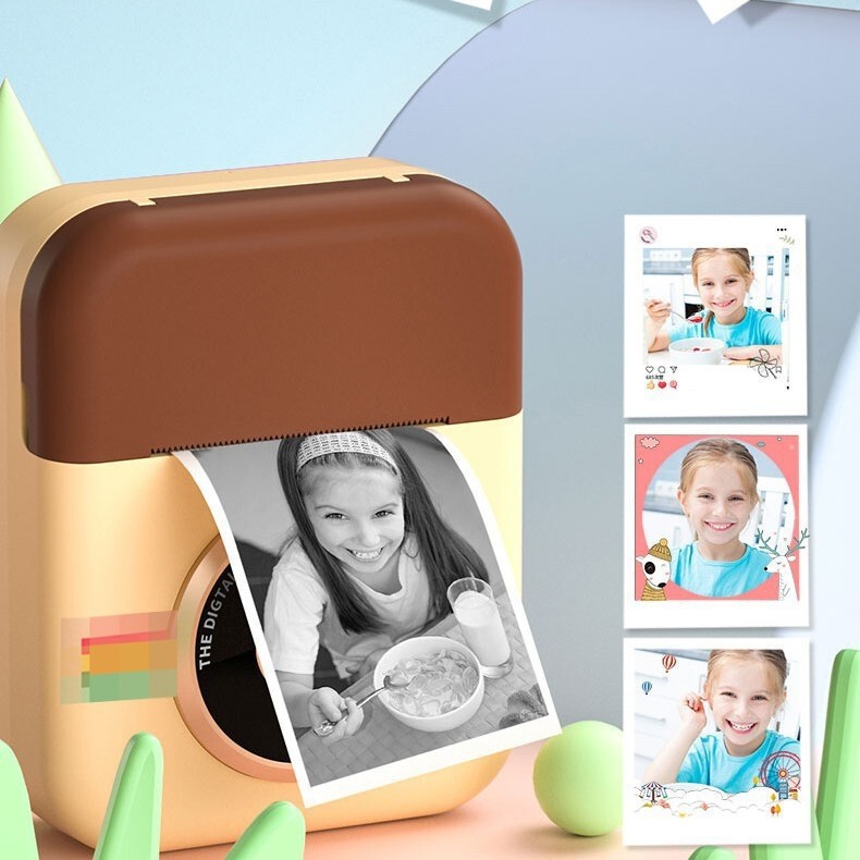 Cross-border clapping camera thermal printing children's camera front and rear dual camera clapping 2.4 inch IPS HD