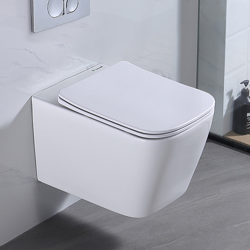 Inodoro suspendido montado en la pared inodoro colgante inodoro Comercio exterior estilo de exportación transfronteriza