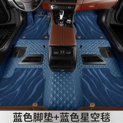 Ayaqaltılar (Kovriklər), (National Package Installation) Wear-Resistant Full - national-package-installation-blue-blue-starry-sky-blanket