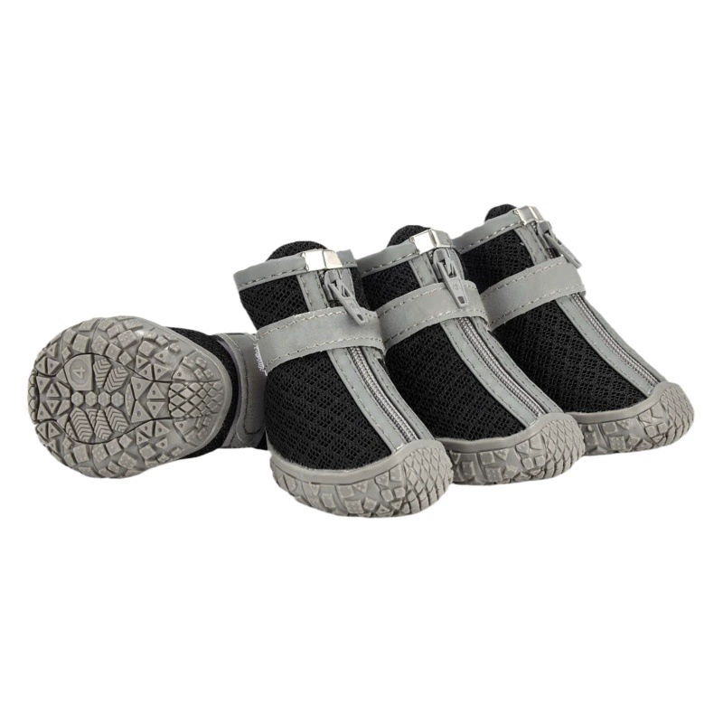 Трансграничная собачья обувь водонепроницаемая, нескользящая, износостойкая, воздухопроницаемая, собачья обувь Тедди анти-грязная, наружная ножка