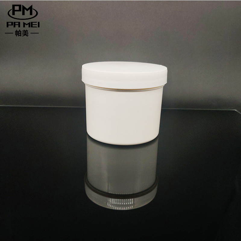 68牙120mlPP膏霜罐塑料罐收纳罐圆柱罐子面油罐涂抹面霜旋盖膏体