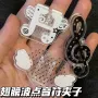 音符亚克力双面定制pp夹