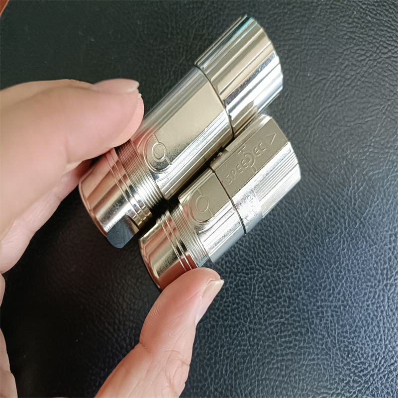 AB伺服电机电源航空插头插座  航空插头弯座接头议价全新