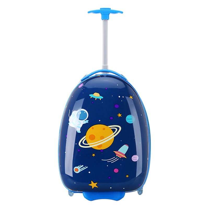 Children's trolley case cute cartoon 16 inch trolley case children's luggage student suitcase printed LOGO