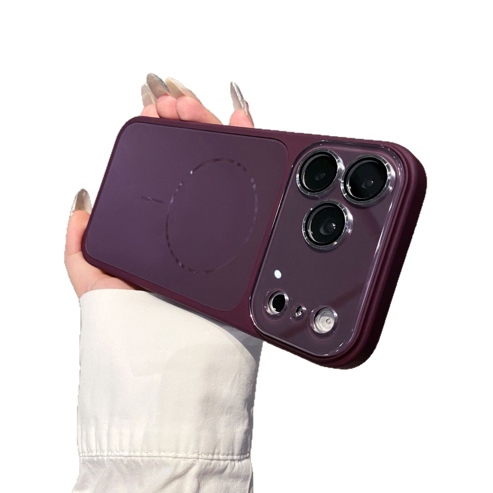Funda Magnética para iPhone 17 Pro Max y iPhone 16 de PC con Cobertura Completa y Antigolpes image 6