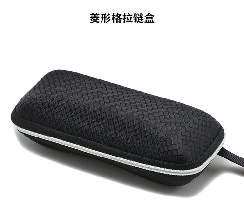 Glasses Case Soft Leather Sunglasses Sunglasses Storage Case Presbyopia Glasses Case Lens Cloth Screwdriver Factory Wholesale Running Jianghu