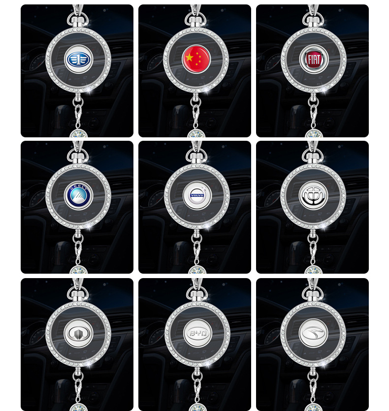 Specially Designed for Foreign Trade, Perfume Car Hangings, Aromatherapy Car Accessories, Long-Lasting Light Fragrance, High-End Fragrance for Men, and Car Interior Decorations for Women