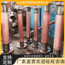 氧气阻火器铜材质阀前阀后用防爆阻燃紫铜焊接山东煤机氧气阻火器