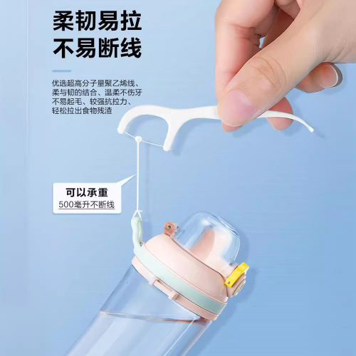 Corfu dental floss stick, ultra-fine disposable household toothpick stick, dental floss household ultra-fine toothpick stick