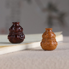 蓮の花の瓢箪の紫檀の檀木のdiyの部品のアクセサリーのペンダントは車を掛けて手の串の文を掛けて仏珠のアクセサリーの卸売りを遊びます。