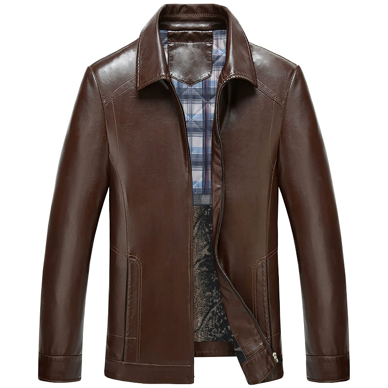 Demi-season warm jacket for boys, mid-length, for middle age, plus size