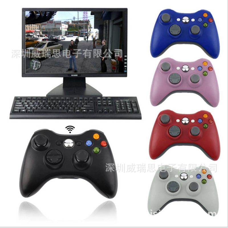 Совместимо с беспроводным игровым контроллером XBOX360 2.4G с приемником совместимый с хостом 360 ПК компьютер PS3 Android