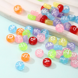 �R����ɫ4*7���ā�������ĸɢ�鴮���Ʒ���diy��A�δ���ɢ��