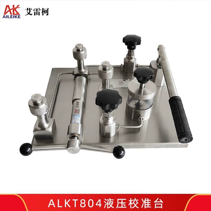 Ereco ALKT804 Гидравлический калибровочный стол 100 МПа Таблица проверки насоса давления Измеритель давления масла Эффектор Источник давления