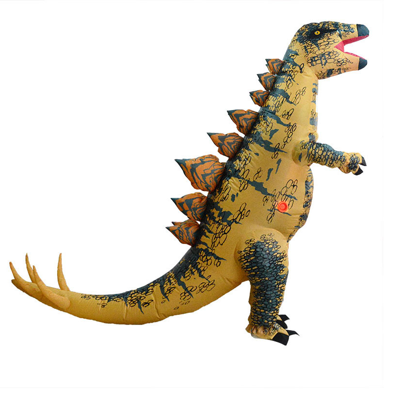 Fiesta de Halloween Traje inflable Tyrannosaurus Rex Montando Dinosaurio Vaca Shark Marioneta Traje Alien Fantasma Abrazado