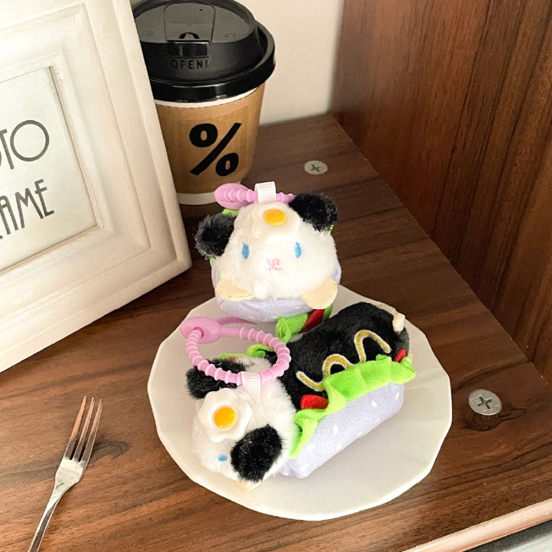 可爱迷你早餐系列小挂件公仔钥匙扣婚庆抛洒娃娃包包挂饰活动礼品|undefined