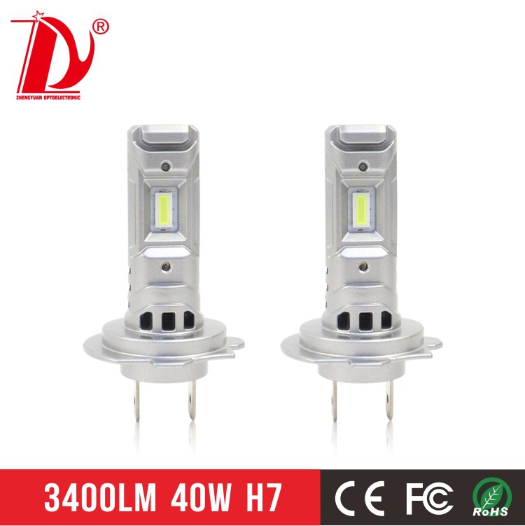 NeW Factory WHolesale Direct Q12 H7/9005/H1 LED Car LigHts Far and Near Front HeadligHt Headlamp 20W