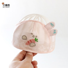 Baby Hat Summer Thin Model Unisex Cute Cold Protection Door Hat Newborn Fashion Super Cute Pure Cotton Air Door Hat