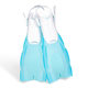 wave New transparent men's and women's free diving PP flippers fishing and hunting frog shoes TPR comfortable flexible lightweight flippers