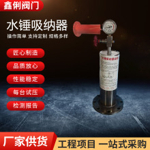 水锤消除器活塞式水锤吸纳器法兰水锤消除器DN200胆胶水锤吸纳器